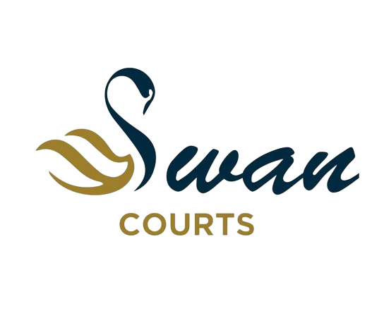 swan courts logo